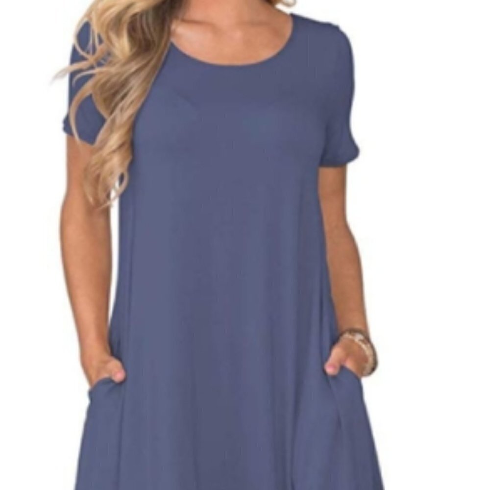 KORSiS T-Shirt Dress with Pockets NWT - Size M